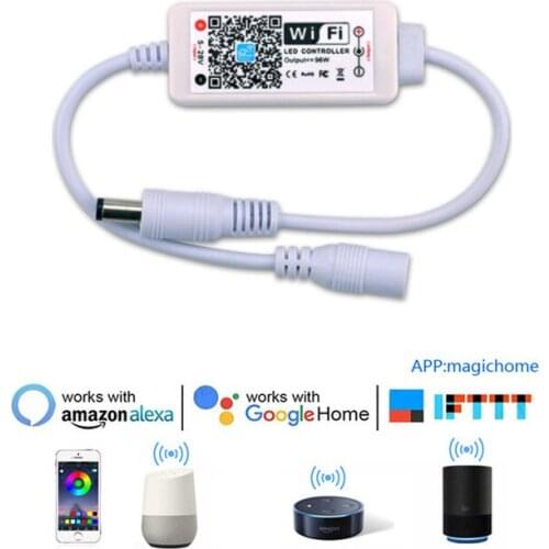 LED Wifi Controller Monochrome Smart APP Remote Control Monochrome Lamp Light Strip Led Panel Controller