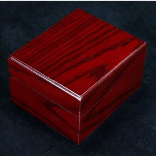 Vintage Wood Watch Box Case Jewellery Display Case Wooden Watch Organizer with Lid Display