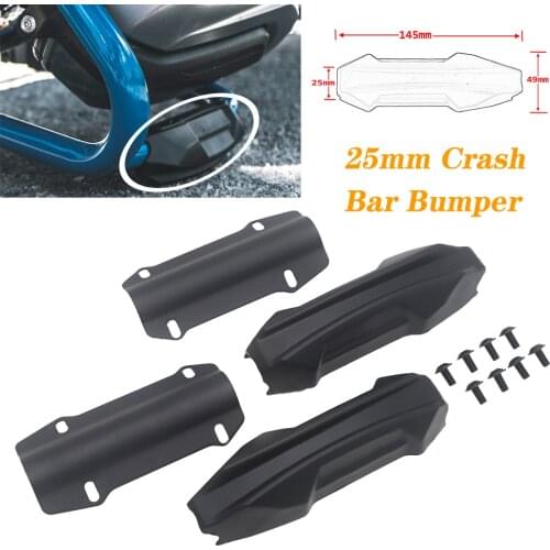 Motorcycle 25mm Crash Bar Bumper Engine Guard Protection For BMW R1250GS R1200GS R1200RT K1600GT R1200RS G310GS