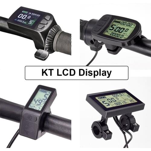 KT LCD Display Kuteng Ebike Display 24V 36V 48V Lcd3 lcd9 lcd5 LCD4 Electric Bike Display for Electric Bike Kit KT Controller