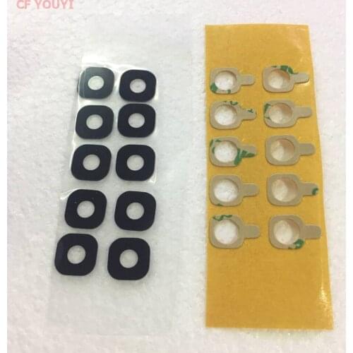 10pcs/lot CFYOUYI A320 Back Rear Camera Glass Lens Part (Glass With Stickers) For Samsung Galaxy A3 (2017)