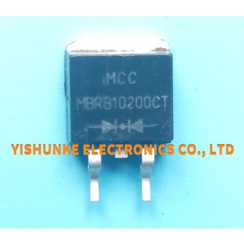 10PCS MBRB10200CT MBRB20100CT MT3208B MT3287B MIC29150-3.3WU MIC29150 T75N06HD MTB75N06HD TO-263