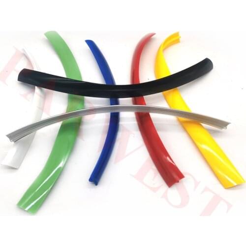 16.4ft 5meters Length 16mm/18mm /19mm Width Plastic decoration T-Molding for Arcade MAME Game Machine Cabinet chrome/black