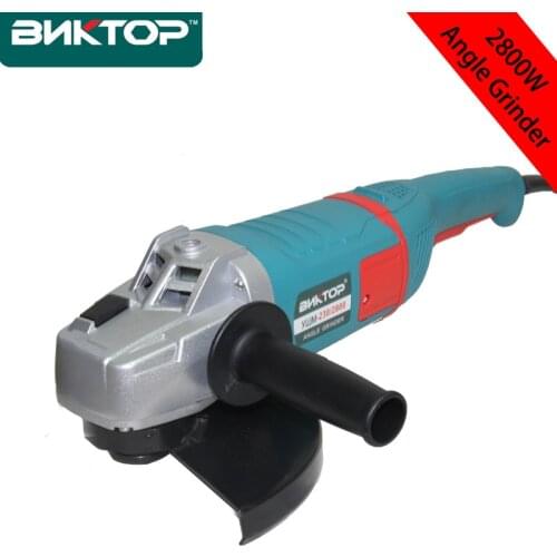 220v 2800w Multifunctional Electric Angle Grinder 6 Level Speed Adjustment Long Handle Combo Cutting Polishing Sanding Grinding