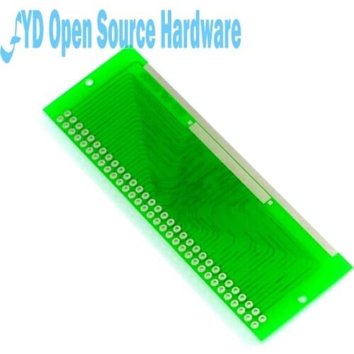 5pcs 60Pin spacing 0.5 test board LCM FPC LCD Universal board universal board pcb adapter plate