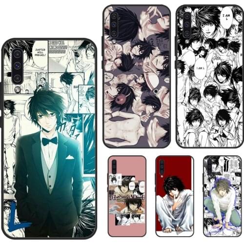 DEATH NOTE L Lawliet Phone Case For Samsung Galaxy A70 A50 A10 A30 A40 A21S A20e A11 M21 M31 A31 A51 A71 Case