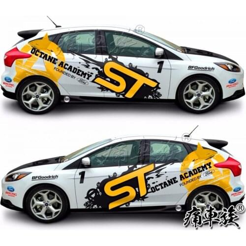 Body appearance body stickers Ford FOCUS 2017 modification appearance decorative stickers