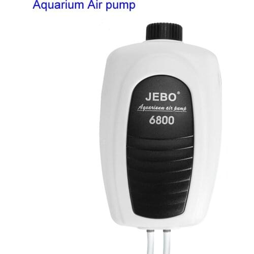 Jebo High Power 2.5W 3W 3.5W Fish Tank Oxygen Air Pump Fish Aquarium Air Compressor Adjustable Air Flow Oxygen Pump For Fish