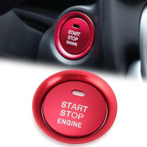 START Engine Button Replace Cover STOP Key Accessories Switch Decoration Universal For Mazda 3 BM BN 6 GJ1 GL CX-4 CX4 CX-5 CX5