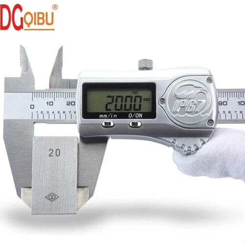 Industrial level electronic digital caliper 150mm stainless steel IP67 Waterproof Oilproof with ABS/INC System Measurement Tools