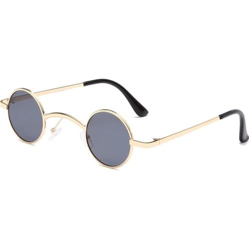 Samll Round Sunglasses Sexy Colorful Men Women Famous Brand Designer Fashion Sun Glases UV400 Sunglass Retro Female for Women