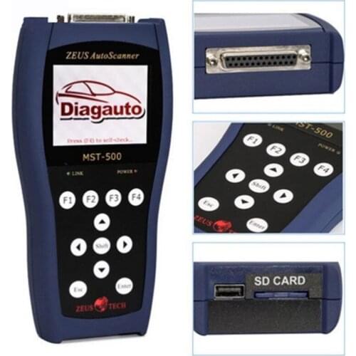 Master ZEUS AutoScanner Handheld Scanner MST-500 OBD Scanner for Universal Motorbikes which can support most brands of the world