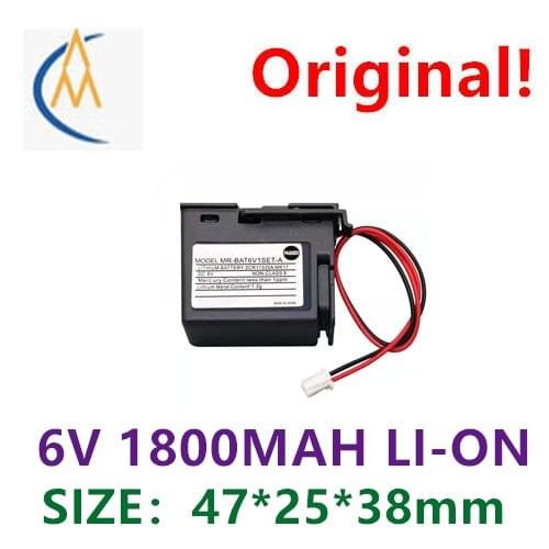 Mitsubishi mr-je servo system lithium battery mr-bat6v1set-a 2cr17335a wk17 6V battery memory storage programmer