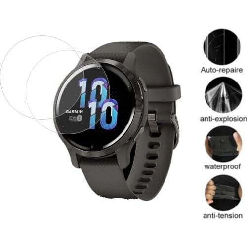 Soft Hydrogel Clear Protective Film Guard Protection for Garmin Venu 2S Full Screen Protector Cover