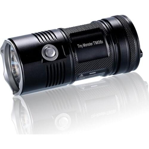 NITECORE TM06S Handheld Flashlight 4* CREE XM-L2 U3 LEDs max 4000 lumen beam distance 359 meter torch outdoor searchlight
