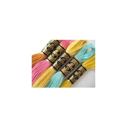 Oneroom French DMC Cross Stitch Embroidery Floss Thread Yarn 8.7 Yard Length 1 Lot=100 Skein