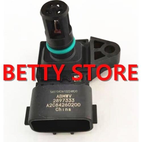 Original And New Cum-mins engine parts ISBE TEMPERATURE SENSOR 2897333F,2897333