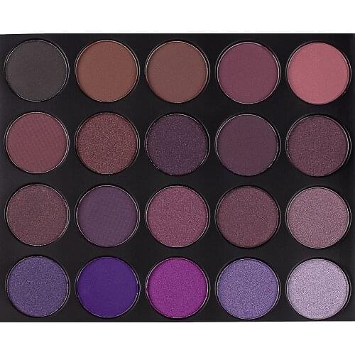 35 Color Plum Eyeshadow Palette Professional Matte Shimmer Eye shadow Cosmetics Make Up For Eyes