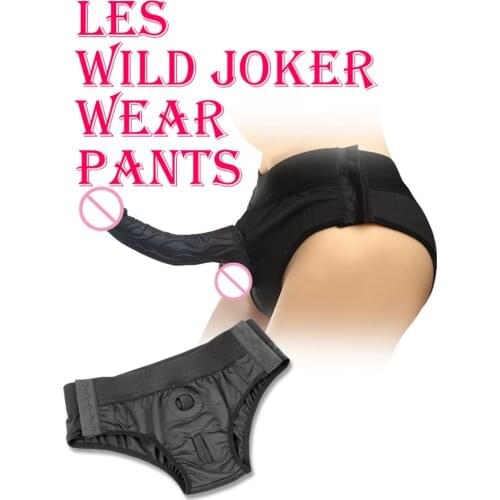 Yunman Adjustable Strapon Dildo Panties For Lesbian Harness Strap On Panty Realistic Dildo Pants Sex Products