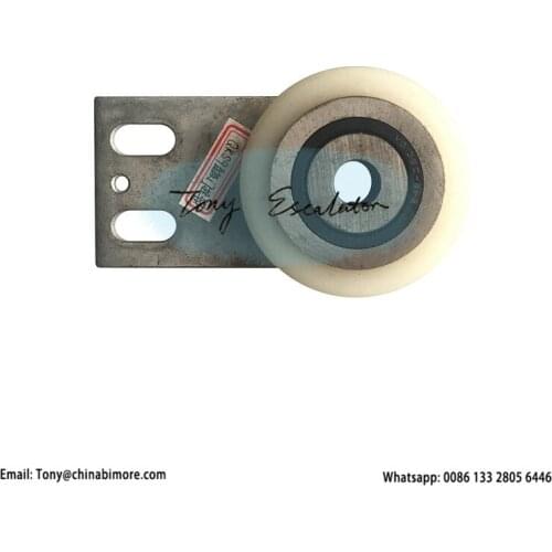 SCLR008 Escalator Door Hanger Plate Straight 505823 Roller OD75mm W12mm