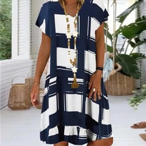 Летние платья в клетку STILLSHE China At AliExpress