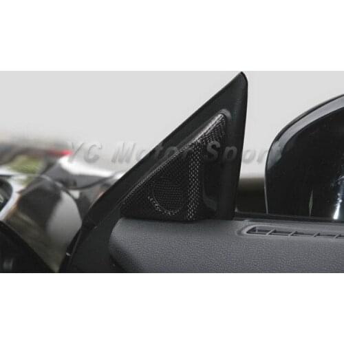 Dry Carbon Fiber 1&1 Plain Weave Matte Finish RSW Style Interior Trim Fit For 2008-2013 R35 GTR RHD&LHD Door Mirror Inner Panel