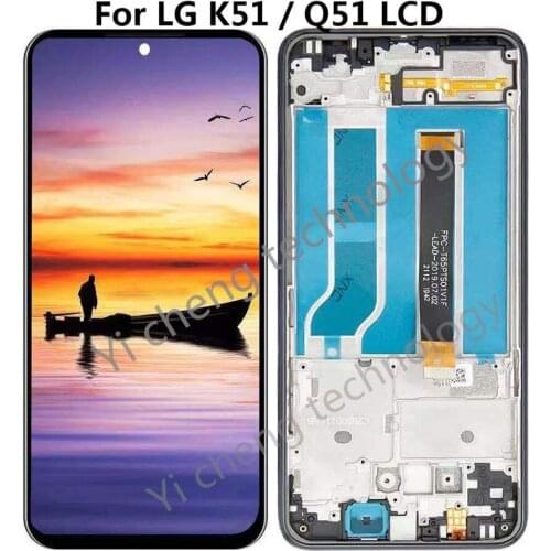 6.5" For LG Q51 K51 LCD Display Touch Screen Digitizer Assembly Replacement Accessory Parts display For LG Q51 LM-Q510N lcd