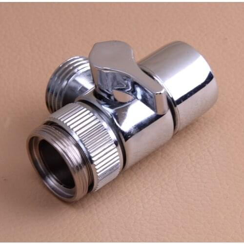 3-Way Switch Faucet Adapter Kitchen Sink Splitter Diverter Valve Water Tap Connector