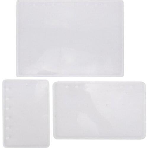 A7/A6/A5 Notebook Shape Silicone Mold DIY Resin Book Mold Crystal Epoxy Silicome Mold Transparent Book