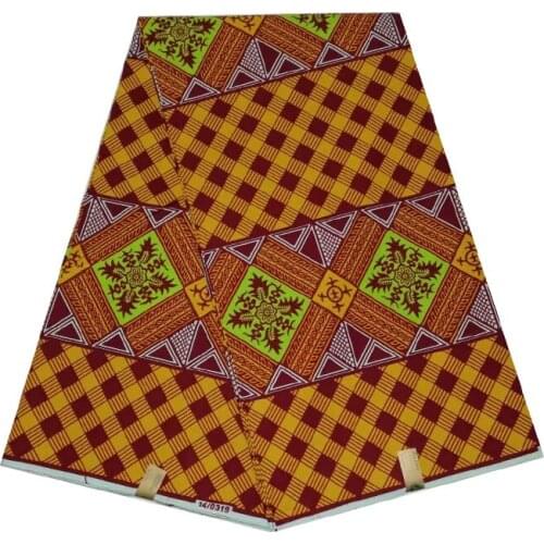 Batik wax african woman prints in fabric ankara soft breathable 100% cotton 6yards/piece V-L 414