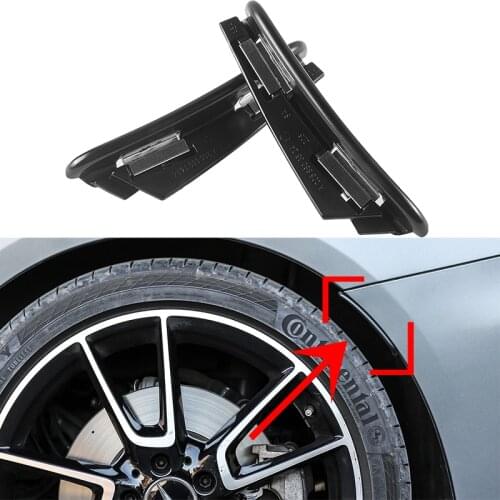 For Mercedes S205 W205 C180 C200 C250 C300 C43 S213 W213 E200 E250 E300 E43 AMG Car Fender Flares Bumper Wheel Eyebrow Mudguard