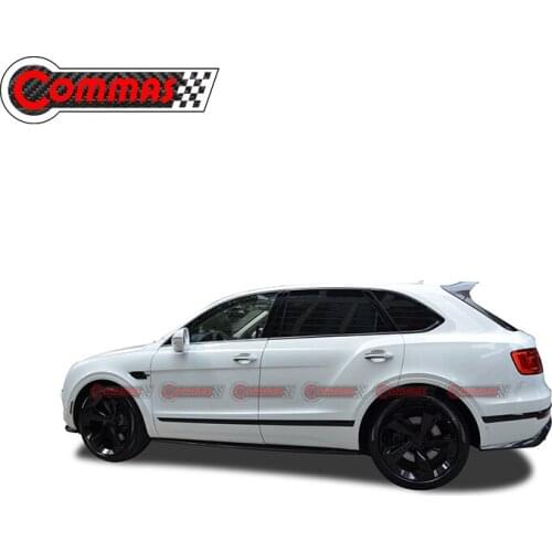 CSSYL Exclusive Supply Bentley Bentayga Full Carbon Fiber Side Skirt for W12 limited edition kits automobile decoration 0003