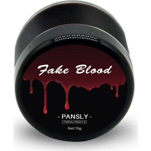 Halloween Makeup Fake Blood Face Body Paint Wounds Scars Cosplay Party Supplies Horror Funny Props Special Effects Makeup Art