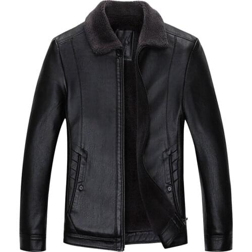 2020 NEW Youth XXXL Men Genuine Jacket Winter Faux Fur Sheepskin Coat For Mens Jacket Turn-down Collar Natural Leather Jacket