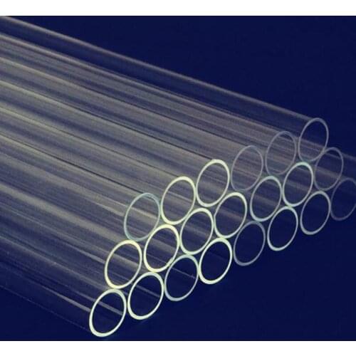 Quartz Capillary Tube OD45*ID39*L450mm/Silica Single-Bore Glass Capillary Tube/High Temperature Glass Tubes
