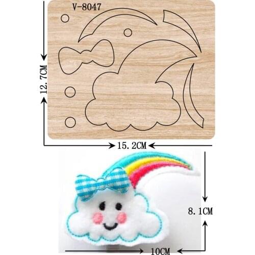 New Bow wooden dies cutting dies for scrapbooking Multiple sizes V-8047