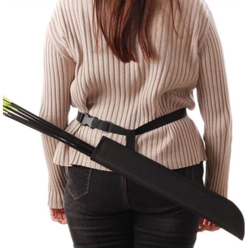 Outdoor Hunting Archery Quiver Arrow Holder Portable Shoulder Back /Side Hip Waist Hanging for Compound Bow and Arrows