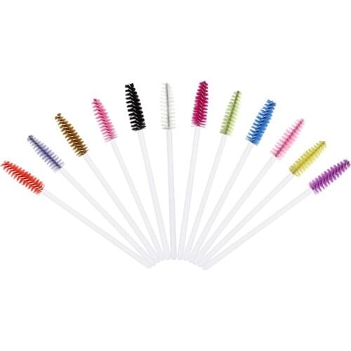 Hot Cosmetic Eyelash Extension Disposable Mascara Wand Brush 200pcs Wands Makeup Applicator Lash Make Up Tools