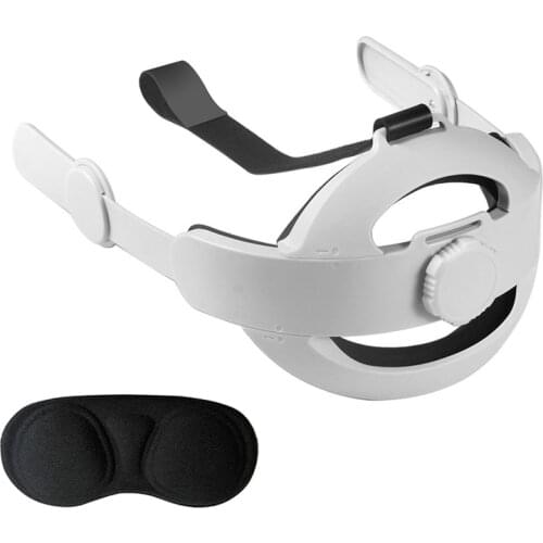 Head Strap Compatible for Oculus Quest 2, Replacement for Elite Strap, Adjustable Comfortable Strap, Reduce Pressure