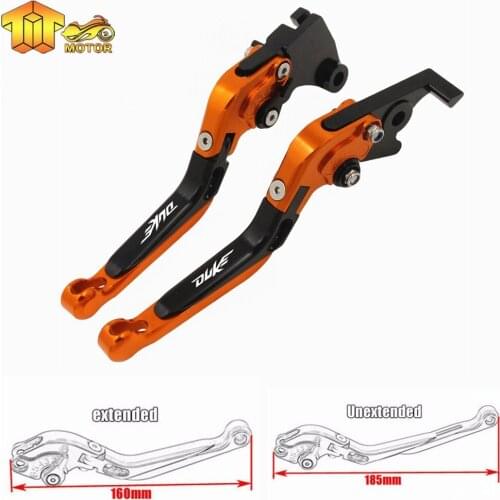 CNC Folding Extendable Brake Clutch Lever Levers For KTM DUKE 125 200 250 390 2012-2018 2019 2020 Motorcycle Parts Accessories