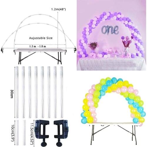 Detachable balloon column wedding arch display stand bracket kit birthday party decoration frame balloon party supplies