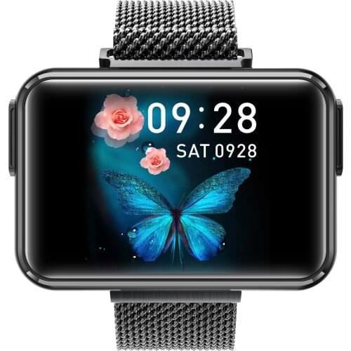 T91 Smart Watch Men TWS Wireless Bluetooth Headset 2020 DIY Screen Bluetooth Call Message Reminder Weather Square Smartwatch