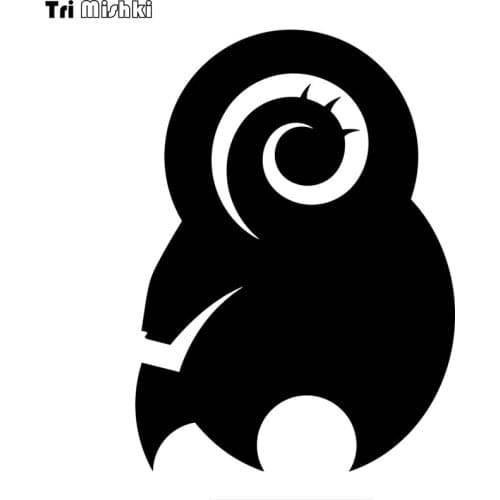 Tri mishki HZX135 zodiac signs Aries car sticker Vinyl Decals Waterproof sticker on Car Body Rear Window