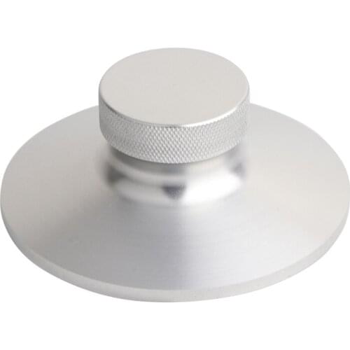 H7JF Aluminum alloy LP Vinyl Speaker Stabilizer Portable Clamp Disc Stabilizer Reducing Vibration Disc Stabilizer high sound