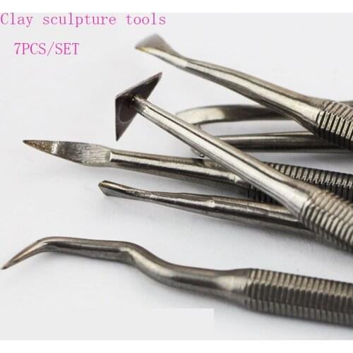 High quality alloy Clay sculpture tools,tools for polymer clay,polymer clay tools,7pcs/set