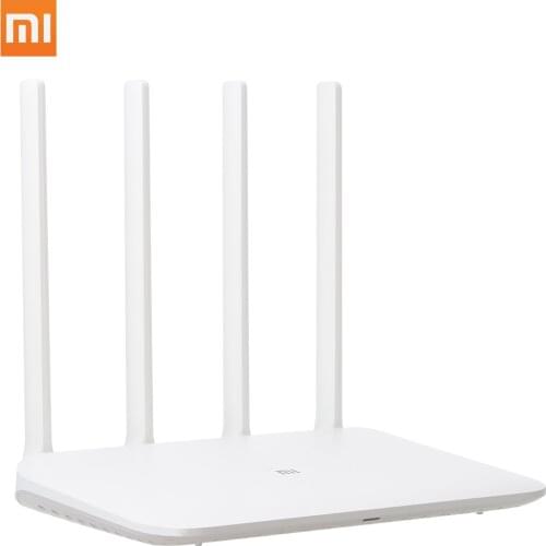Xiaomi Mi WiFi Router 4 2.4G/5G 1167mbps 128MB 4-antennas Large Coverage Through-wall Dual Band 128MB Flash Network Extender
