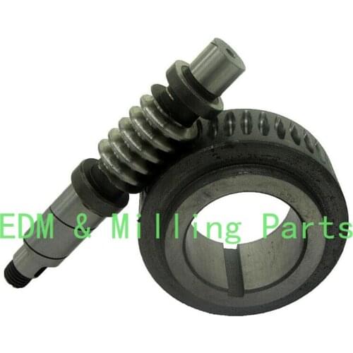 CNC Milling Machines Parts adjustable Worm + Gear For F11/FW-200 Dividing Head For Bridgeport Mill Part