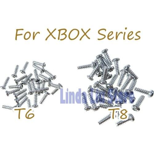 300pcs Screws Replacement For XBOX Series s x Controller handle screw For XBOX Series T6 T8 Screws Torx Security Screws Set