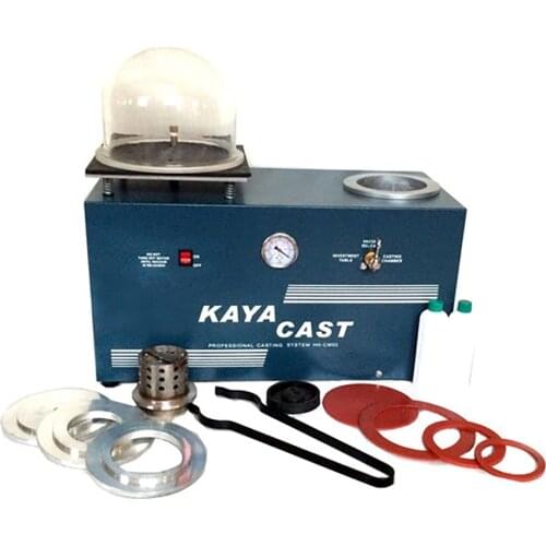 750w 4L Jewelry Vacuum Investing Casting Machine Jewellery Combination Tool and Equipment