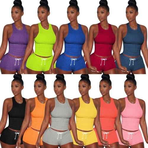 Adogirl 2 Piece Tracksuit Set Women T-Shirt And Biker Shorts Casual Fitness Matching Sets Sport Jogging Femme Outfits Plus Size